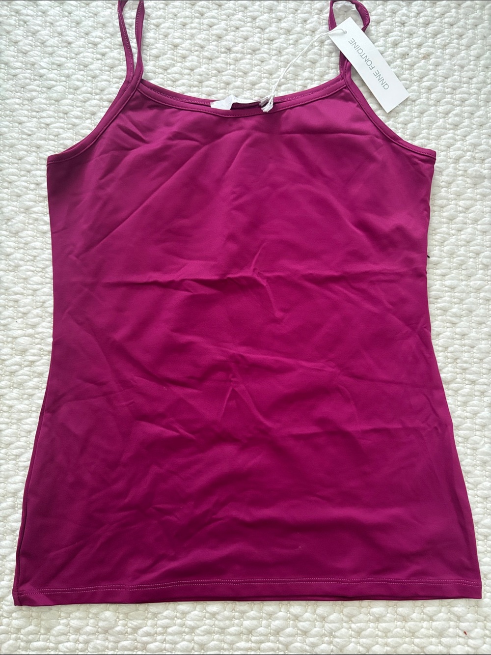 Anne Fontaine Magenta Camisole 40